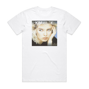 Kim Wilde The Gold Collection Greatest Hits Album Cover T-Shirt White Kim Wilde The Gold Collection Greatest Hits Album Cover T-Shirt White