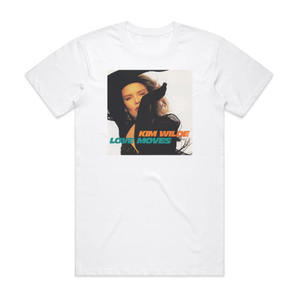 Kim Wilde Love Moves Album Cover T-Shirt White