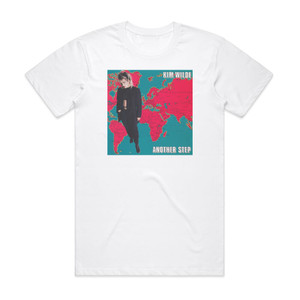 Kim Wilde Another Step 1 Album Cover T-Shirt White Kim Wilde Another Step 1 Album Cover T-Shirt White