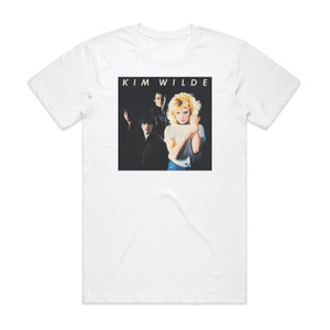 Kim Wilde Kim Wilde Album Cover T-Shirt White Kim Wilde Kim Wilde Album Cover T-Shirt White