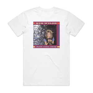 Kim Wilde Child Come Away Album Cover T-Shirt White Kim Wilde Child Come Away Album Cover T-Shirt White