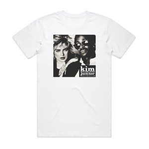 Kim Wilde Another Step Closer To You Hold Back Album Cover T-Shirt White Kim Wilde Another Step Closer To You Hold Back Album Cover T-Shirt White