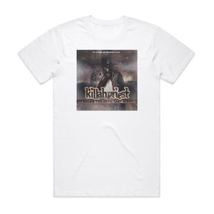 Killah Priest I Killed The Devil Last Night Album Cover T-Shirt White Killah Priest I Killed The Devil Last Night Album Cover T-Shirt White