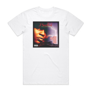 Killah Priest Priesthood Album Cover T-Shirt White Killah Priest Priesthood Album Cover T-Shirt White