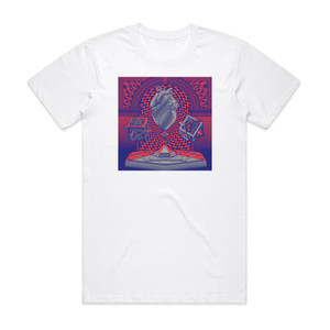 Kaleikr Heart Of Lead Album Cover T-Shirt White Kaleikr Heart Of Lead Album Cover T-Shirt White