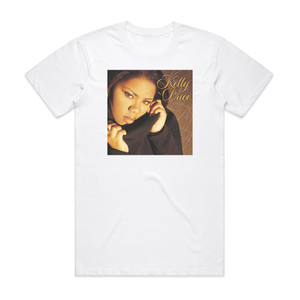 Kelly Price Mirror Mirror Album Cover T-Shirt White Kelly Price Mirror Mirror Album Cover T-Shirt White