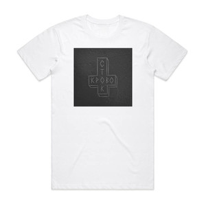 Krovostok Empty 5 Album Cover T-Shirt White Krovostok Empty 5 Album Cover T-Shirt White