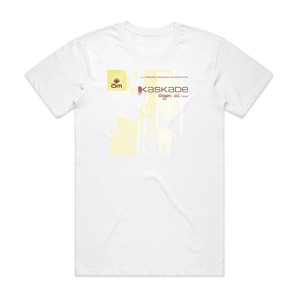 Kaskade Steppin Out 1 Album Cover T-Shirt White Kaskade Steppin Out 1 Album Cover T-Shirt White