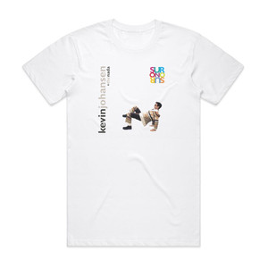 Kevin Johansen Sur O No Sur Album Cover T-Shirt White Kevin Johansen Sur O No Sur Album Cover T-Shirt White