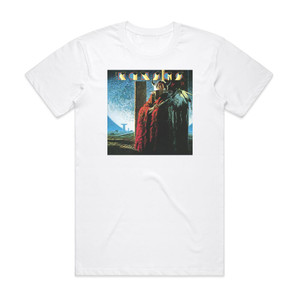 Kansas Monolith Album Cover T-Shirt White Kansas Monolith Album Cover T-Shirt White