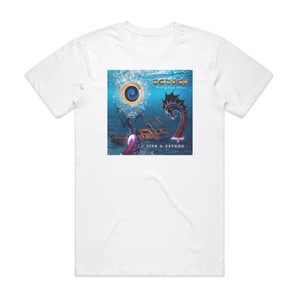 Kansas Point Of Know Return Live Beyond Album Cover T-Shirt White Kansas Point Of Know Return Live Beyond Album Cover T-Shirt White