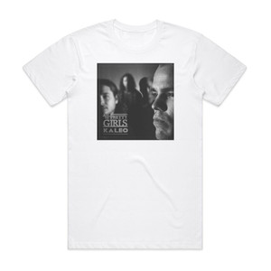 Kaleo All The Pretty Girls Album Cover T-Shirt White Kaleo All The Pretty Girls Album Cover T-Shirt White