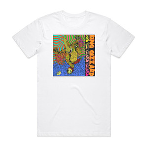 King Gizzard and the Lizard Wizard Willoughbys Beach Album Cover T-Shirt White