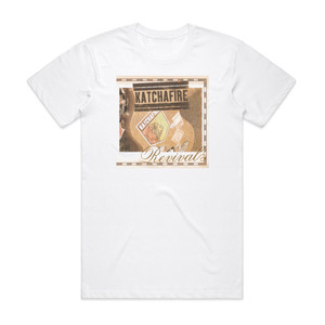 Katchafire Revival Album Cover T-Shirt White Katchafire Revival Album Cover T-Shirt White