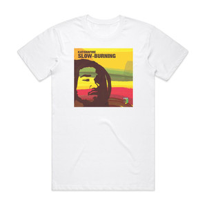 Katchafire Slow Burning Album Cover T-Shirt White Katchafire Slow Burning Album Cover T-Shirt White