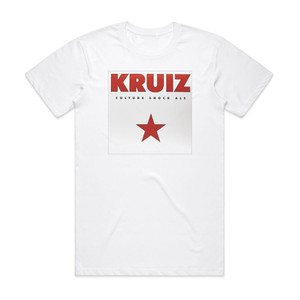 Kruiz Culture Shock Als Album Cover T-Shirt White Kruiz Culture Shock Als Album Cover T-Shirt White