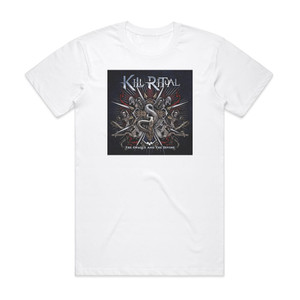 Kill Ritual The Opaque And The Divine Album Cover T-Shirt White Kill Ritual The Opaque And The Divine Album Cover T-Shirt White
