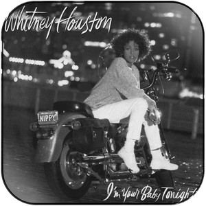 Whitney Houston Im Your Baby Tonight Album Cover Sticker Whitney Houston Im Your Baby Tonight Album Cover Sticker
