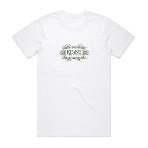 Keane Hopes And Fears 2 Album Cover T-Shirt White Keane Hopes And Fears 2 Album Cover T-Shirt White