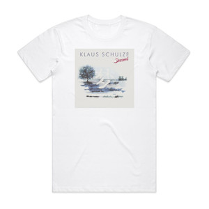 Klaus Schulze Dreams Album Cover T-Shirt White Klaus Schulze Dreams Album Cover T-Shirt White