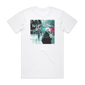 Knight Area Hyperdrive Album Cover T-Shirt White Knight Area Hyperdrive Album Cover T-Shirt White