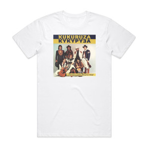 Kukuruza Kukuruza A Russian Country Bluegrass Band Album Cover T-Shirt White Kukuruza Kukuruza A Russian Country Bluegrass Band Album Cover T-Shirt White