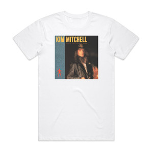 Kim Mitchell Shakin Like A Human Being Album Cover T-Shirt White Kim Mitchell Shakin Like A Human Being Album Cover T-Shirt White