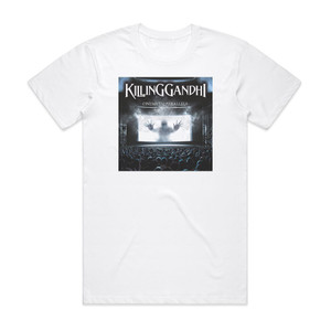 Killing Gandhi Cinematic Parallels Album Cover T-Shirt White