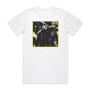 Kix Show Business Album Cover T-Shirt Black