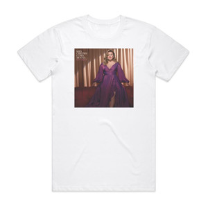 Kelly Clarkson When Christmas Comes Around Album Cover T-Shirt White Kelly Clarkson When Christmas Comes Around Album Cover T-Shirt White