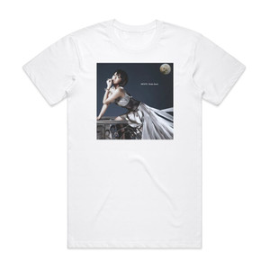 Kumi Koda Moon 1 Album Cover T-Shirt White Kumi Koda Moon 1 Album Cover T-Shirt White