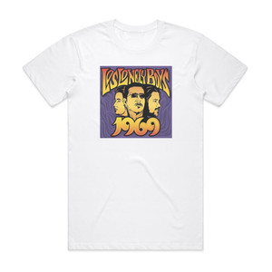 Los Lonely Boys 1969 Album Cover T-Shirt White Los Lonely Boys 1969 Album Cover T-Shirt White