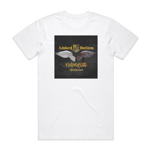 Linked Horizon Size Album Cover T-Shirt White Linked Horizon Size Album Cover T-Shirt White
