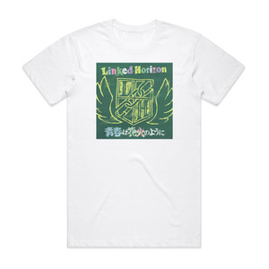 Linked Horizon Empty 5 Album Cover T-Shirt White Linked Horizon Empty 5 Album Cover T-Shirt White