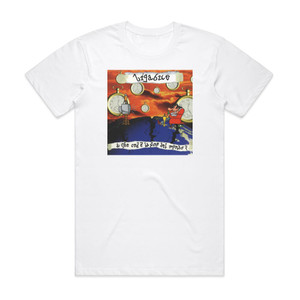 Ligabue A Che Ora La Fine Del Mondo Album Cover T-Shirt White Ligabue A Che Ora La Fine Del Mondo Album Cover T-Shirt White