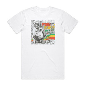 Lenny Keylard Jah Is The Remedy Love Is The Cure Album Cover T-Shirt White Lenny Keylard Jah Is The Remedy Love Is The Cure Album Cover T-Shirt White