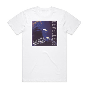 Levellers Best Live Headlights White Lines Black Tar Rivers Album Cover T-Shirt White Levellers Best Live Headlights White Lines Black Tar Rivers Album Cover T-Shirt White
