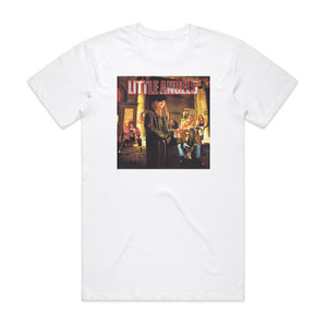 Little Angels Young Gods Album Cover T-Shirt White Little Angels Young Gods Album Cover T-Shirt White