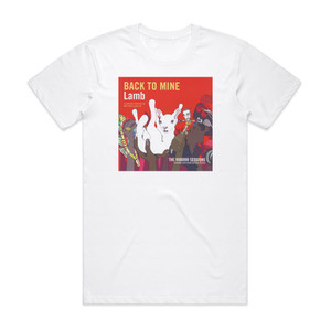Lamb Back To Mine Lamb The Voodoo Sessions Album Cover T-Shirt White Lamb Back To Mine Lamb The Voodoo Sessions Album Cover T-Shirt White