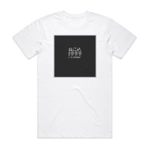Lungfish Acr 1999 Album Cover T-Shirt White Lungfish Acr 1999 Album Cover T-Shirt White