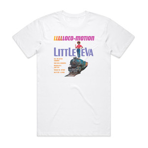Little Eva Llllloco Motion 1 Album Cover T-Shirt White Little Eva Llllloco Motion 1 Album Cover T-Shirt White