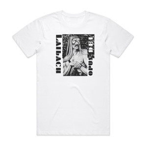 Laibach Opus Dei Album Cover T-Shirt White Laibach Opus Dei Album Cover T-Shirt White