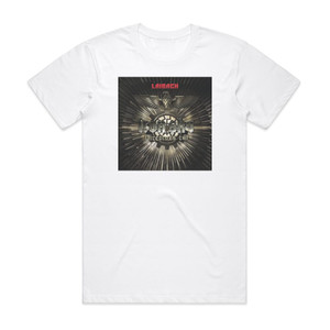 Laibach Iron Sky The Original Film Soundtrack Album Cover T-Shirt White Laibach Iron Sky The Original Film Soundtrack Album Cover T-Shirt White