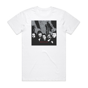 Laibach Laibach Revisited 1 Album Cover T-Shirt White Laibach Laibach Revisited 1 Album Cover T-Shirt White