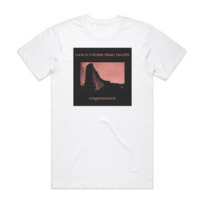 Love Is Colder Than Death Teignmouth Album Cover T-Shirt White Love Is Colder Than Death Teignmouth Album Cover T-Shirt White