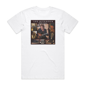 Lee Ritenour Rhythm Sessions Album Cover T-Shirt White Lee Ritenour Rhythm Sessions Album Cover T-Shirt White