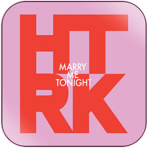 HTRK Marry Me Tonight-2 Album Cover Sticker