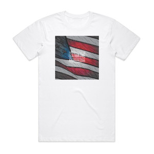 Less Than Jake American Idle Album Cover T-Shirt White Less Than Jake American Idle Album Cover T-Shirt White