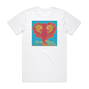 Living Things Bom Bom Bom 1 Album Cover T-Shirt White Living Things Bom Bom Bom 1 Album Cover T-Shirt White