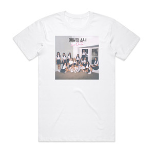 Loona Favorite Album Cover T-Shirt White Loona Favorite Album Cover T-Shirt White